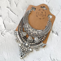 Calypso Maxi Statement Necklace-Necklaces-The Songbird Collection