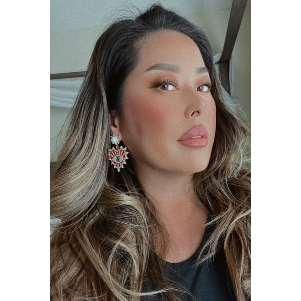 Eye + Heart Earrings - 6 Colors LAST CHANCE!