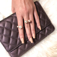 Arista Open Pearl Ring - BOGO FREE! Last Chance!! - The Songbird Collection