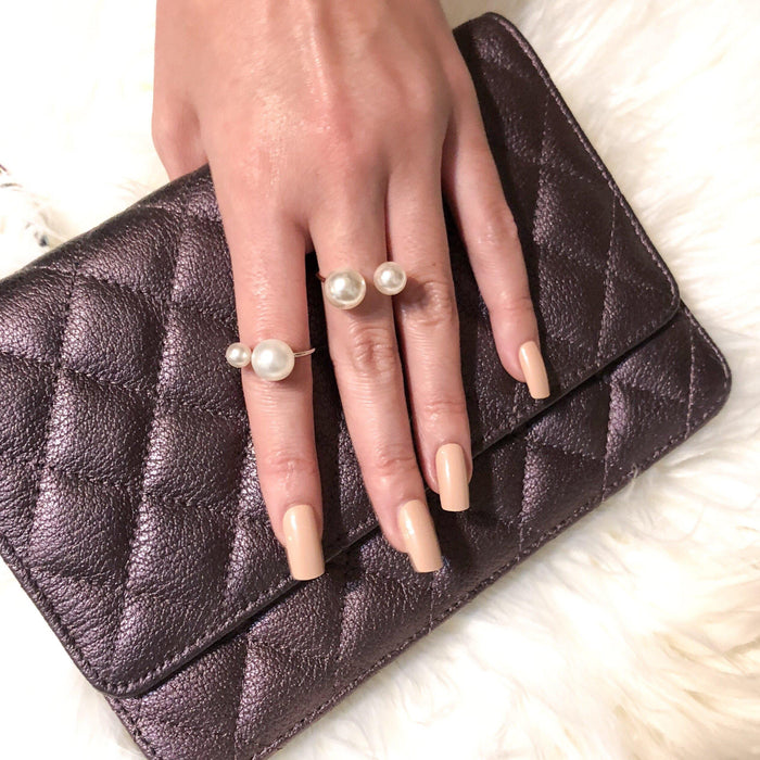 Arista Open Pearl Ring - BOGO FREE! Last Chance!! - The Songbird Collection