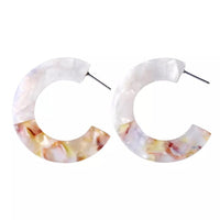 Newport Beach Acetate Earrings - The Songbird Collection