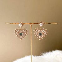 Eye + Heart Earrings-Earrings-The Songbird Collection