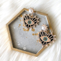 Eye + Heart Earrings-Earrings-The Songbird Collection