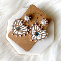 Eye + Heart Earrings-Earrings-The Songbird Collection