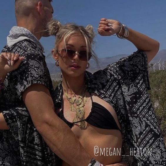 Coachella Statement Necklace - The Songbird Collection