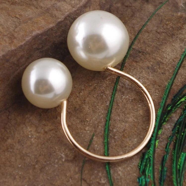 Arista Open Pearl Ring - BOGO FREE! Last Chance!! - The Songbird Collection