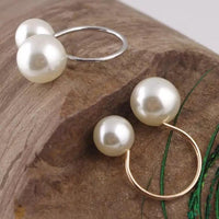Arista Open Pearl Ring - BOGO FREE! Last Chance!! - The Songbird Collection