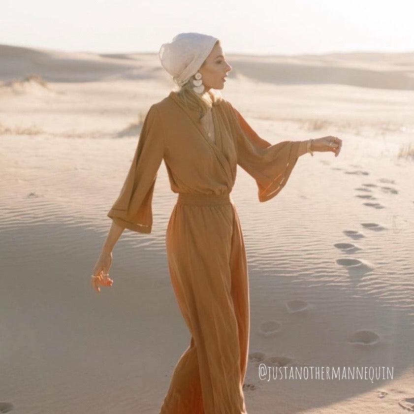 Bellini Raffia Statement Earrings - The Songbird Collection