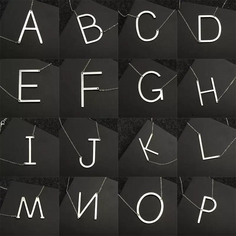ABCs and XYZs Letter Statement Necklace - Last Chance! LOW STOCK! - The Songbird Collection