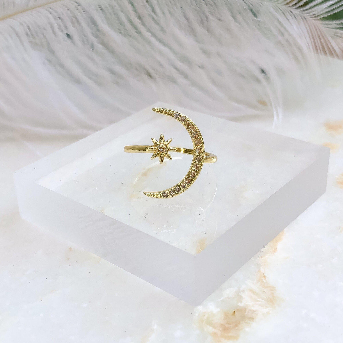 Luna Ring - Astro Muse Collection 🌙 LOW STOCK!! - The Songbird Collection
