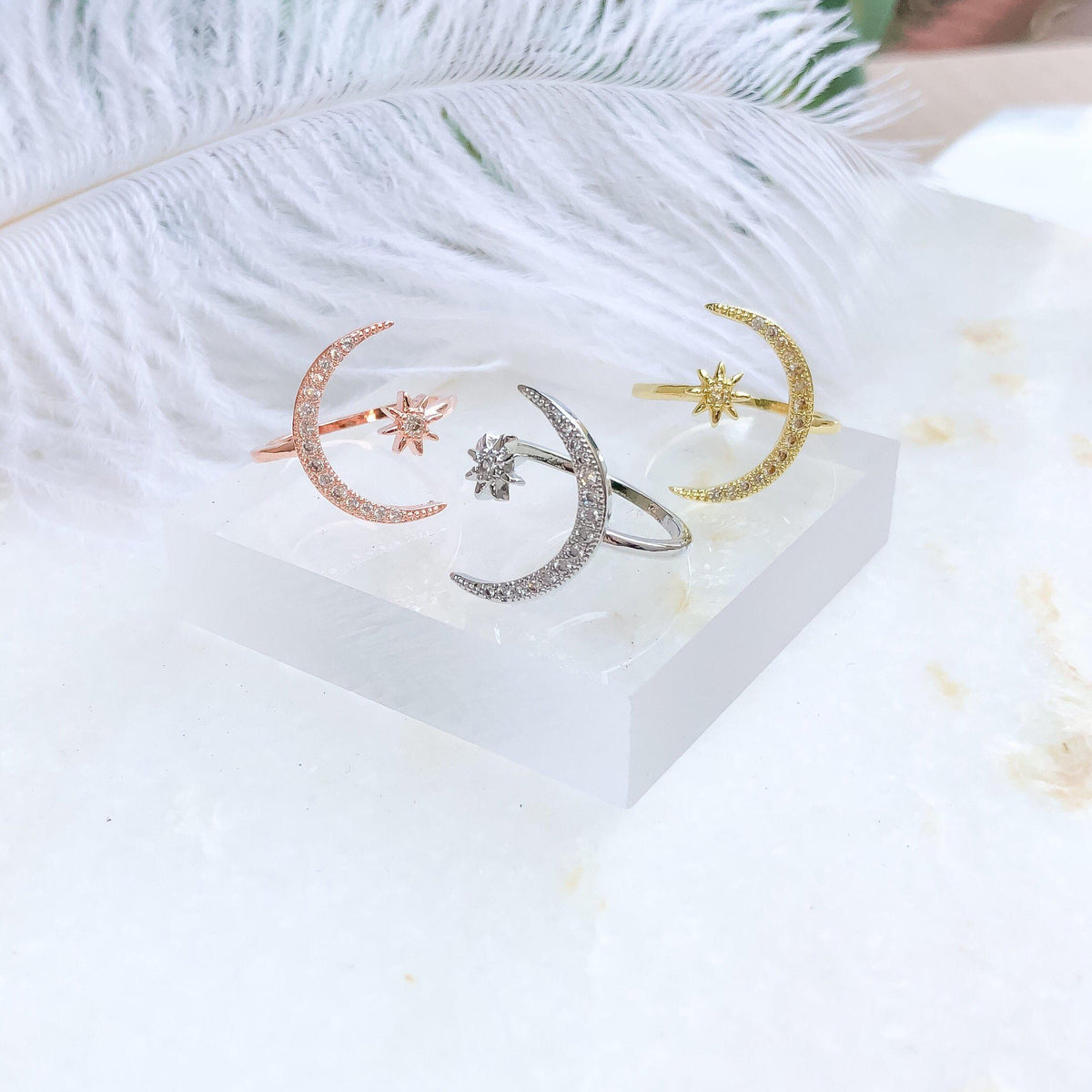 Luna Ring - Astro Muse Collection 🌙 LOW STOCK!! - The Songbird Collection