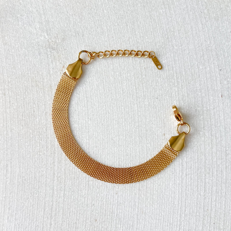 Stacked Stainless Chain Bracelets