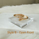 Style B Gold - Open Front