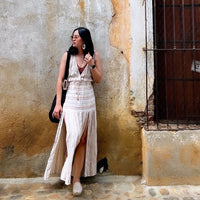 Palmetto Raffia Statement Earrings - 4 COLORS!