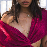 Bondi Beach Body Chain - Stainless Steel - The Songbird Collection