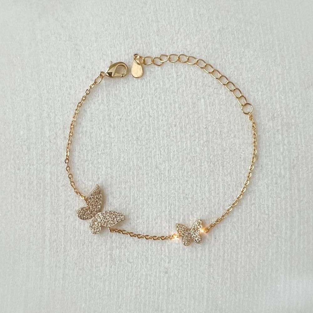 DAINTY BUTTERFLY BRACELET – Sonchafa