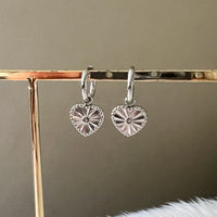 Treasured Heart Earrings - LAST CHANCE!