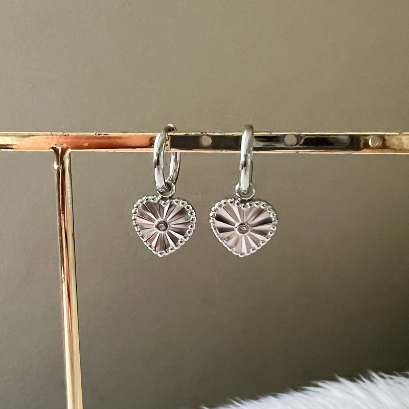 Treasured Heart Earrings