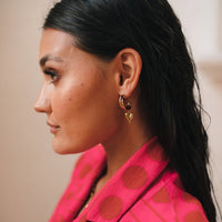 Lovely Heart Drop Earrings - LAST CHANCE!