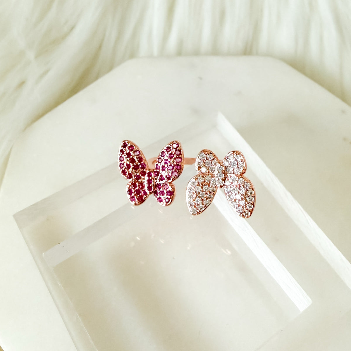 Papillon Butterflies Ring