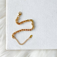 Stacked Stainless Chain Bracelets