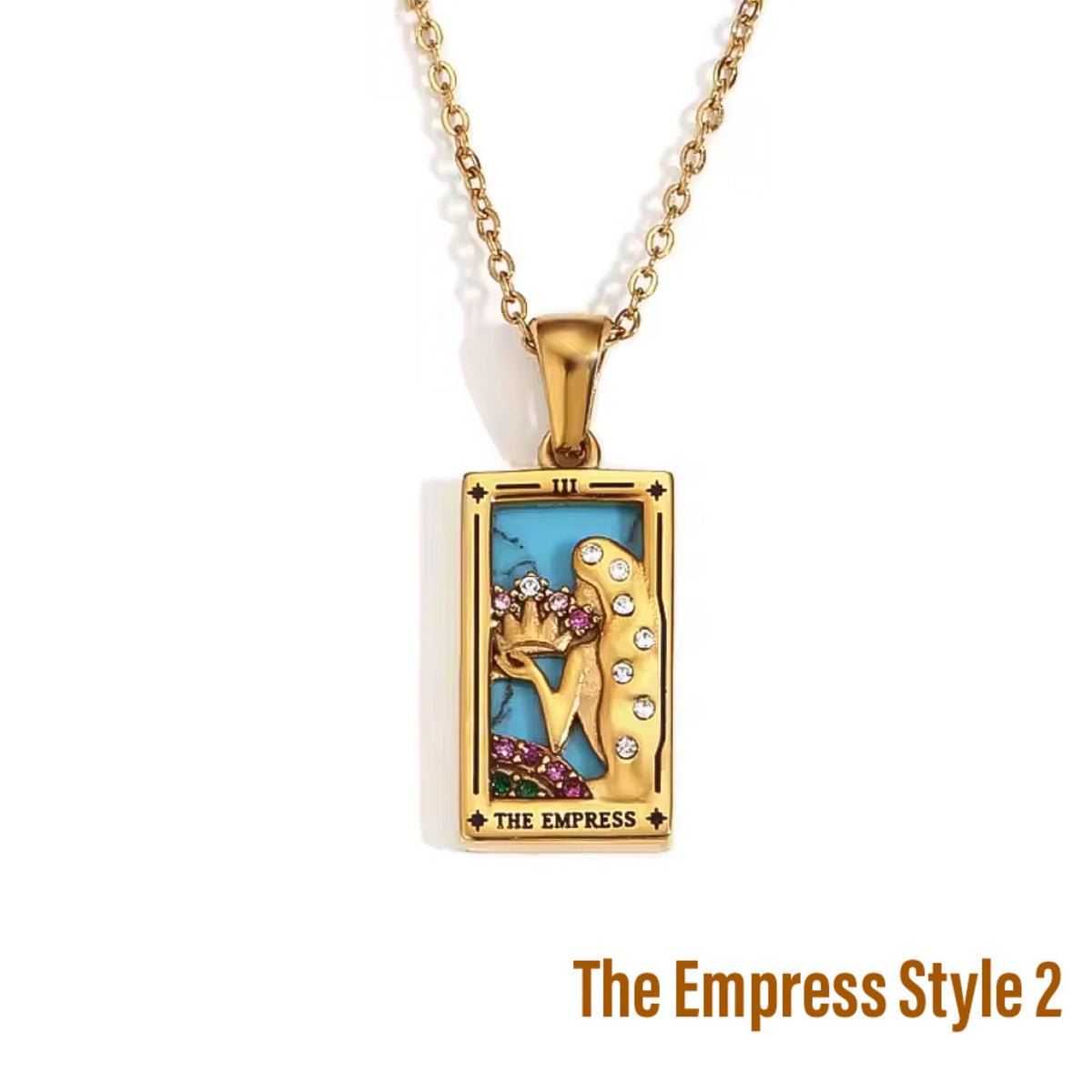 Celestial Manifestation Tarot Necklace - 10+ Designs