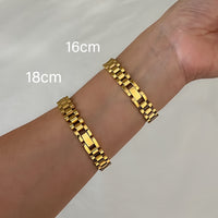 Lucia Watch Link Chain Bracelet