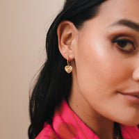 Treasured Heart Earrings - LAST CHANCE!