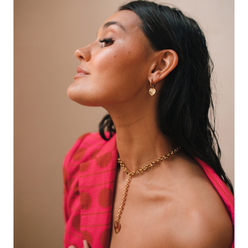 Treasured Heart Earrings - LAST CHANCE!