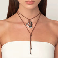 Tranquility Rope Pendant Necklace