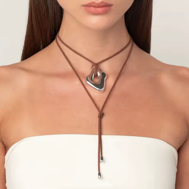 Tranquility Rope Pendant Necklace