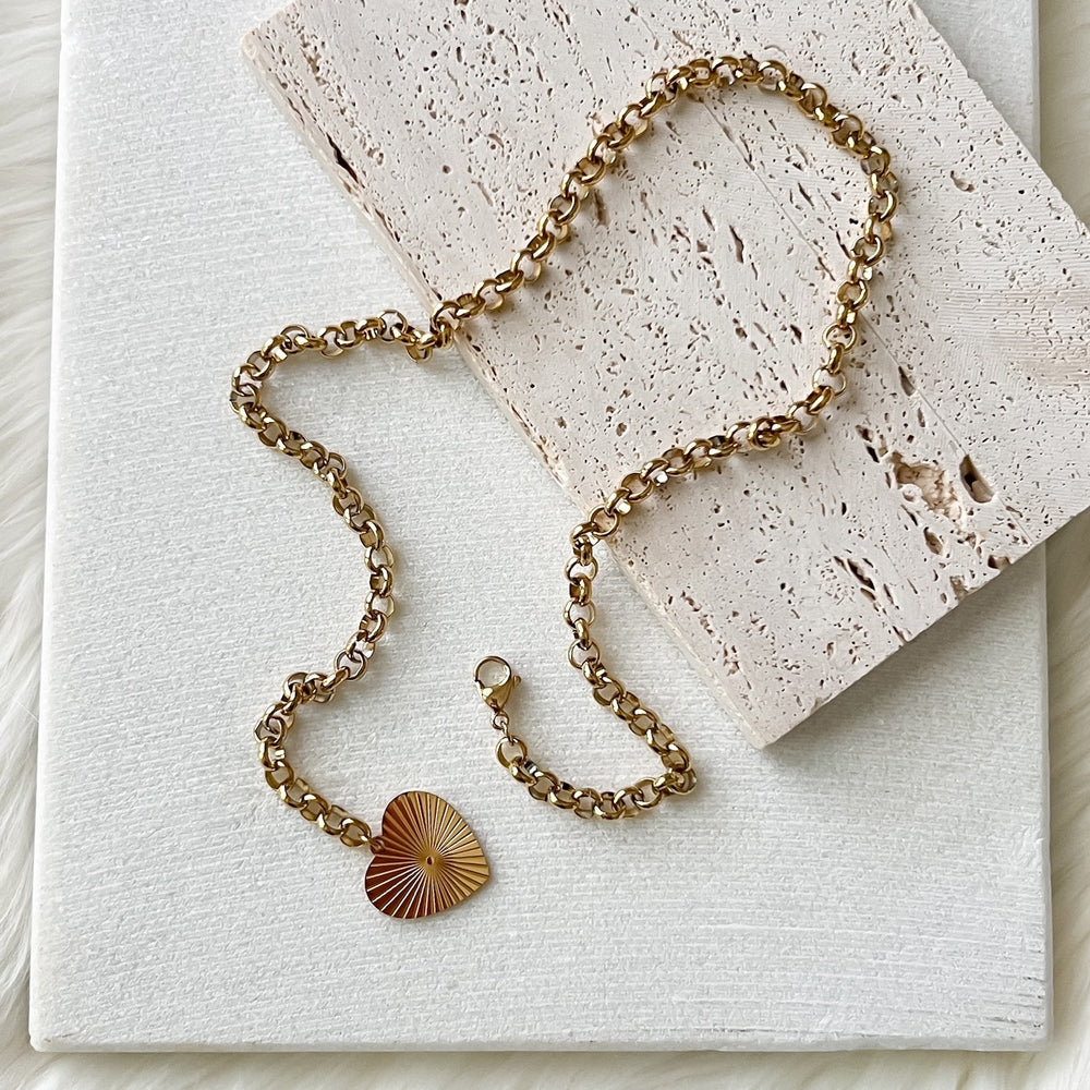 18K Gold Plating on Stainless Steel - 6 LEFT