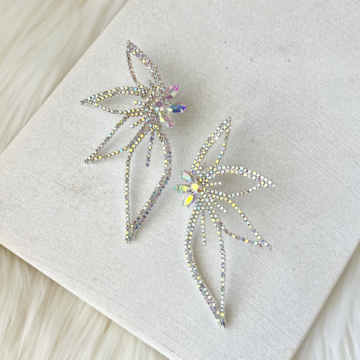 Lorelei Floral Statement Earrings - NOW IN 5 COLORS!