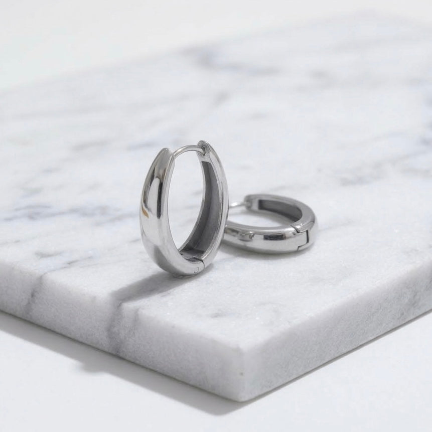 The Ever Teardrop Hoop Earrings