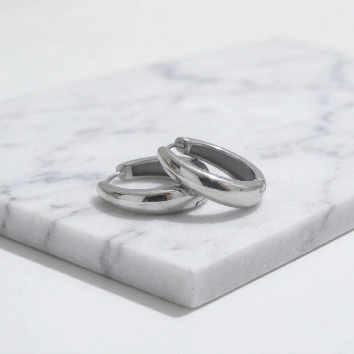 The Ever Teardrop Hoop Earrings