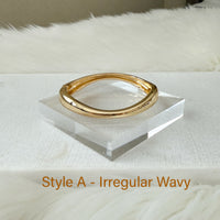 Chrome Wave cuffs - The Songbird Collection