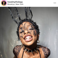 🐰 Black Lace Bunny Ear Headband - 4 Styles LAST CHANCE!