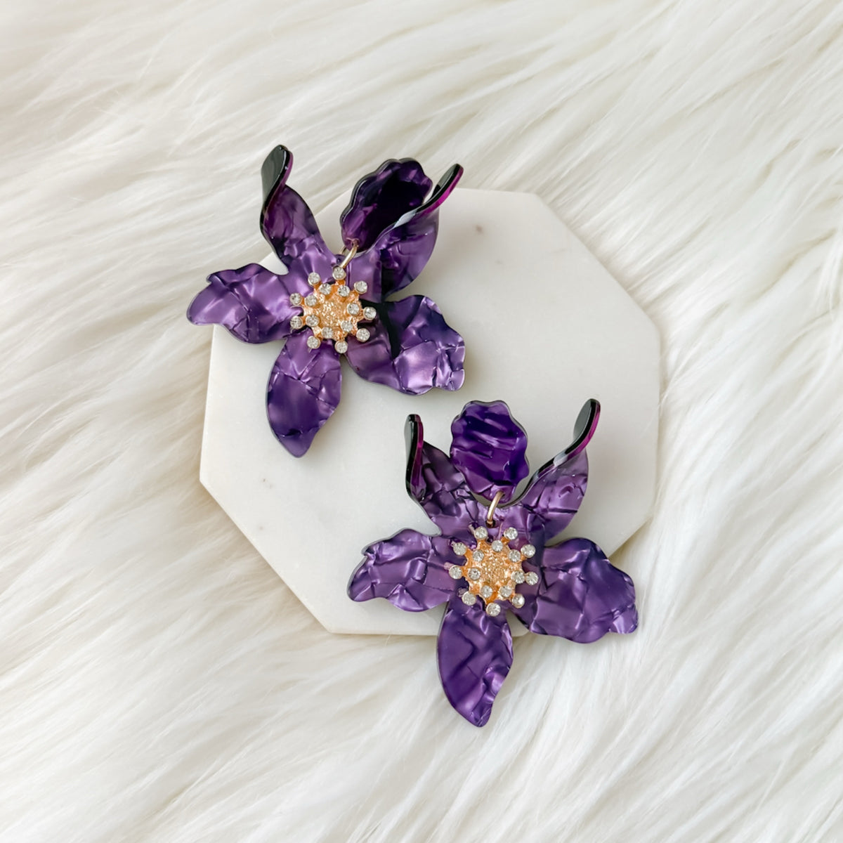 Rue Flower Earrings - 21 COLORS - LAST CHANCE!