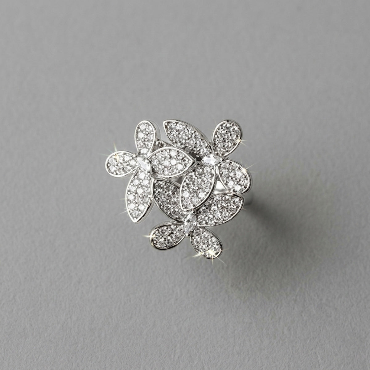 Mariposa Pave Statement Ring