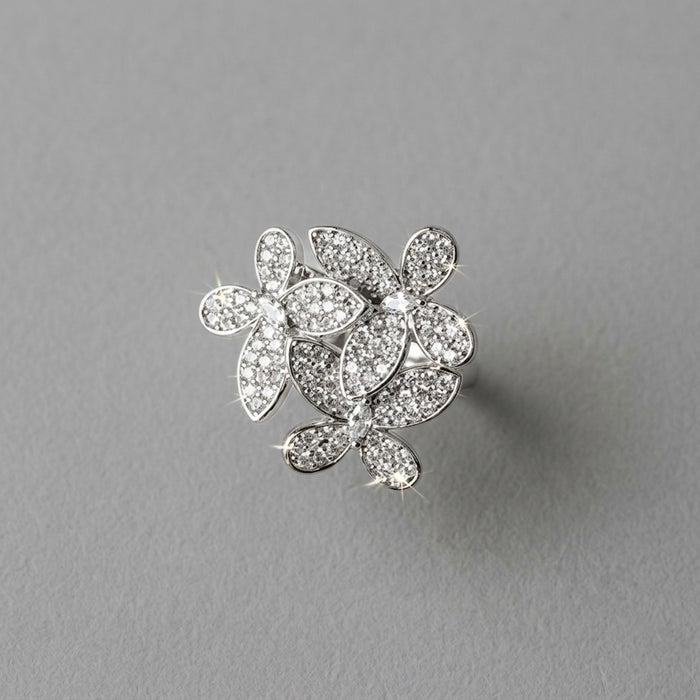 Mariposa Pave Statement Ring