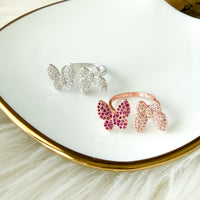 Papillon Butterflies Ring