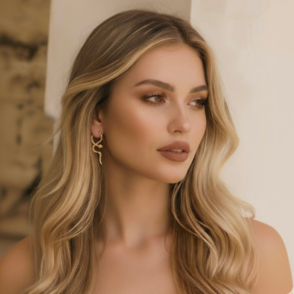 Serpentine Earrings