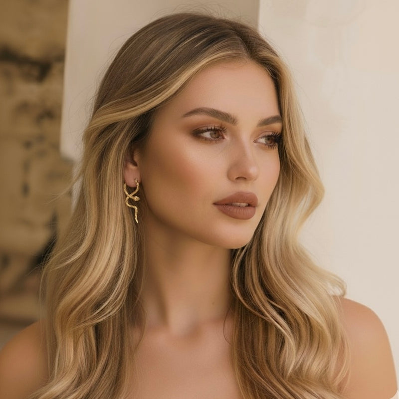 Serpentine Earrings