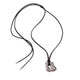 Silver + Black Cord