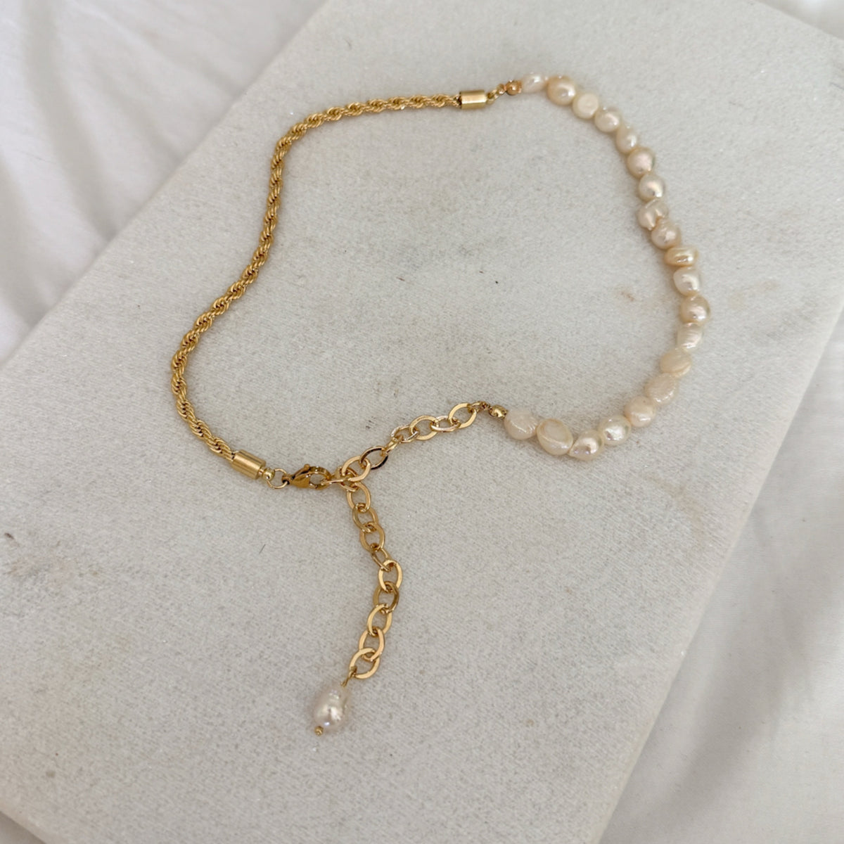 Ashlyn Freshwater Pearl Necklace - The Songbird Collection
