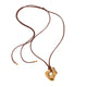 Gold + Dark Brown Cord