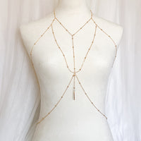 Bondi Beach Body Chain - Stainless Steel - The Songbird Collection