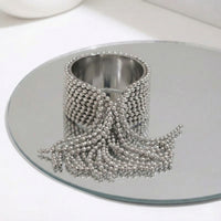 Beaded Fringe Statement Ring - The Songbird Collection