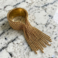 Beaded Fringe Statement Ring - The Songbird Collection