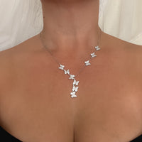 Cascading butterflies necklace - The Songbird Collection
